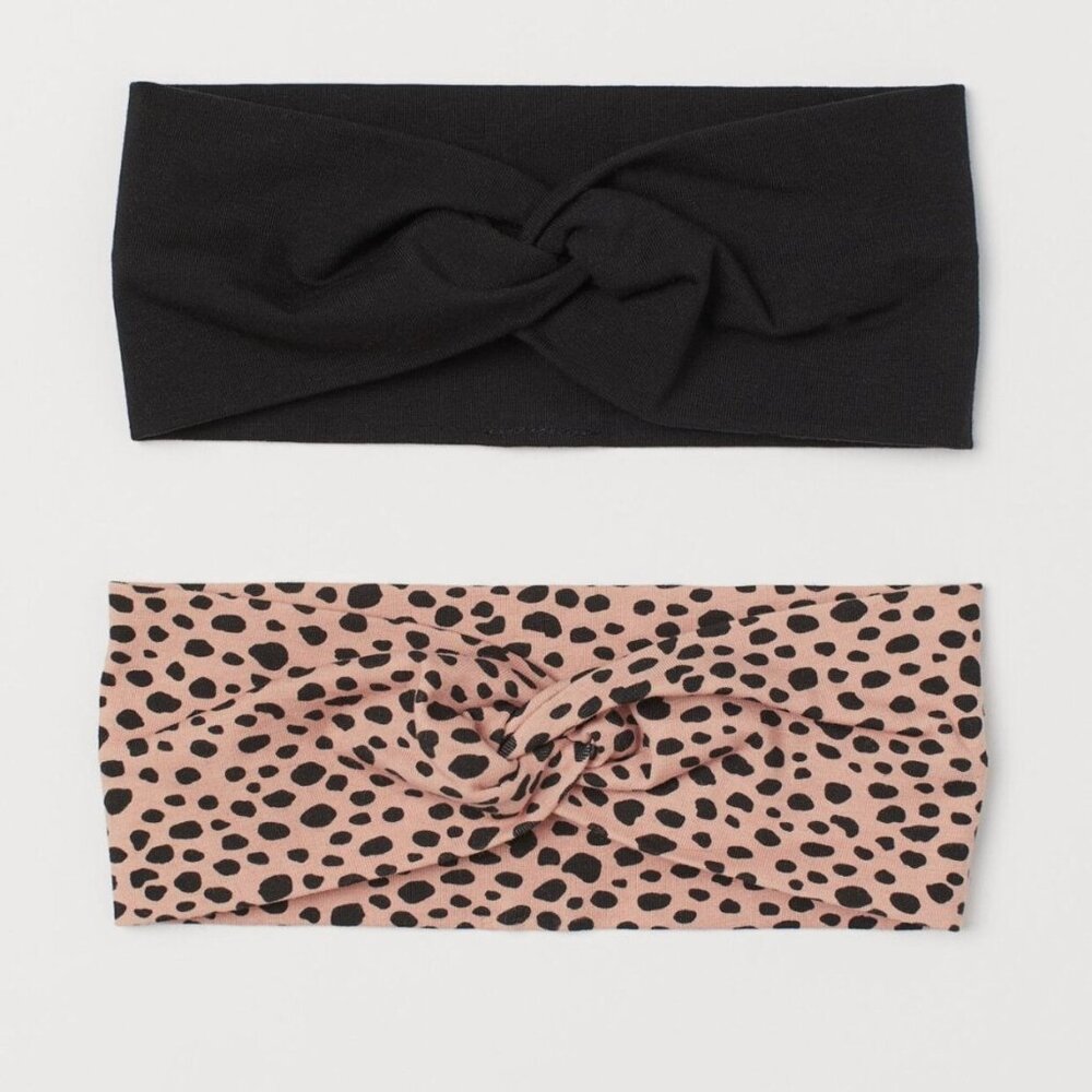 🆕NWT H&M 2-Pack Hairbands